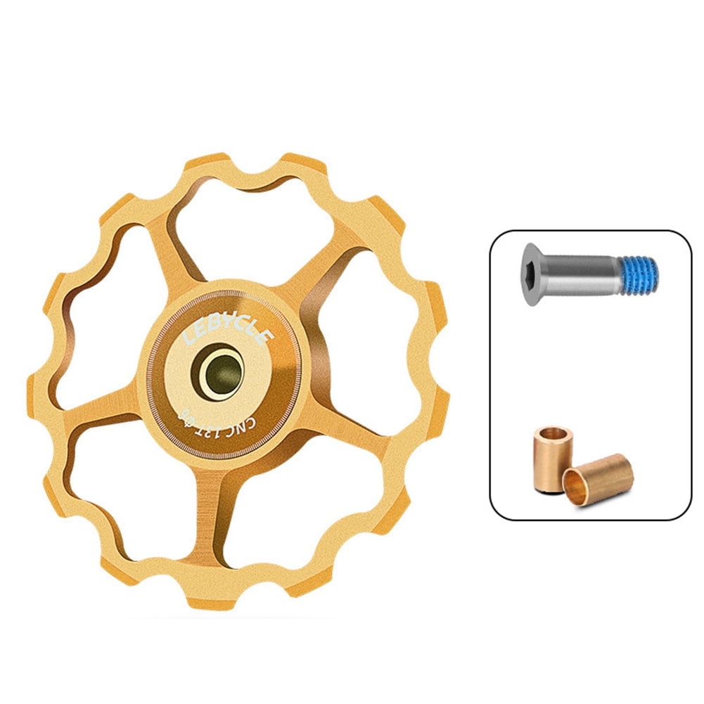 Bicycle Wheel Chain Rear Derailleur Sealed Bearings Pulleys Guide Mtb