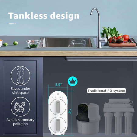 tankless wd fcc waterdrop gpd osmosis