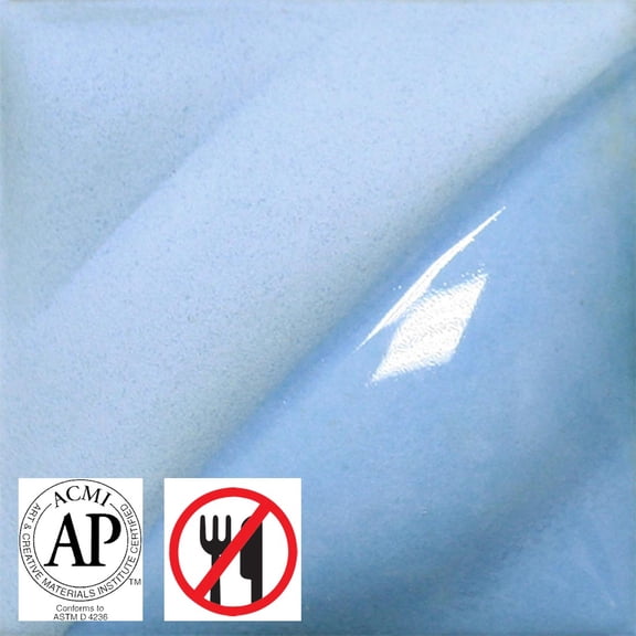 AMACO Velvet Underglaze Pint Baby Blue