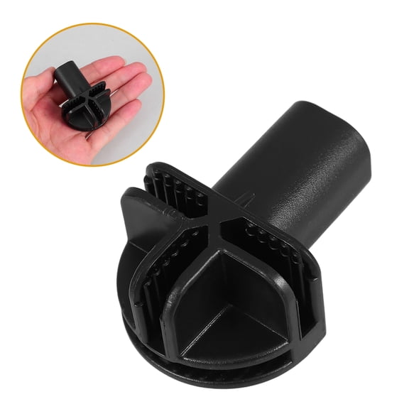 Toyvian Black ABS Cat Cage Wheels Versatile Design Easy Install 10Pcs