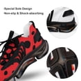 thumbnail image 7 of Coccinellidae Ladybirds Beetles Ladybugs Insects Pattern Walking Shoes for Men Woman Lightweight Tennis Fashion Elastic Sports Shoes Cushion Basketball Shoes, 7 of 7