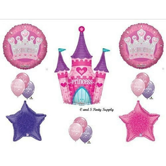 fairy tale princess castle birthday party balloons decorations supplies by anagram