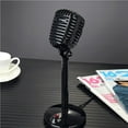 thumbnail image 2 of transemion Retro USB Gaming Condenser Microphone Network Audio Karaoke Microphone Professional Recording Desktop Microphone, 2 of 7