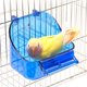 thumbnail image 4 of Greeniant Cuenco de baño para pájaros PP, caja fuerte y materiales para amigos emplumados, comedero para pájaros, jaula para pájaros al aire Type3 NO3, 4 of 6