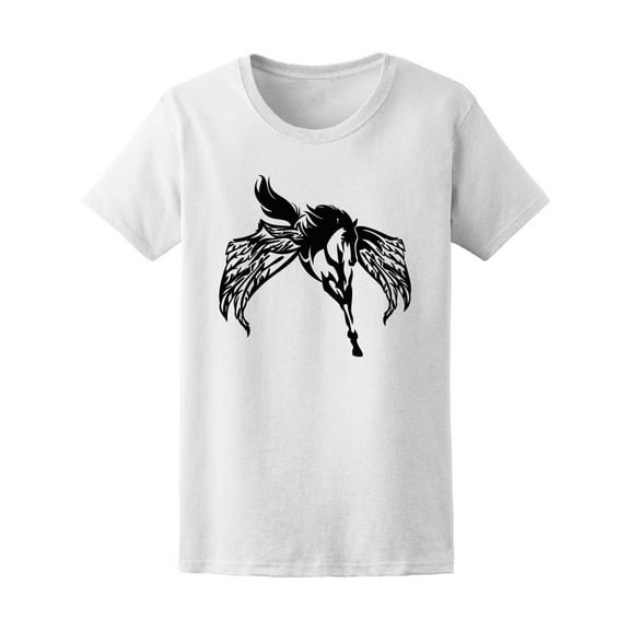 Flying Pegasus Winged Horse T-Shirt Men -Image by Shutterstock, Male 4X-Large