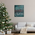 thumbnail image 2 of Have Yourself Merry Christmas Phrase Holiday Graphic Art Gallery Wrapped Canvas Print Wall Art, 2 of 7