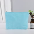thumbnail image 4 of Makeup Bag Velvet Travel Makeup Bag Cosmetic Bag for Women Large Capacity Corduroy Pouch Zipper Canvas Travel Toiletry Purse Make up Organizer Case Accessories Portable Storage Bag, 4 of 4