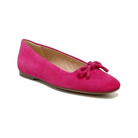 

Naturalizer Womens Poetic Suede Square Toe Ballet Flats