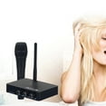 thumbnail image 3 of K2 Wireless Mini Family Home Wireless Mini Karaoke Karaoke Echo System Handheld Singing Machine Box Microphone Karaoke Player, 3 of 9