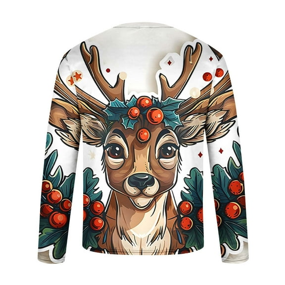 WXLWZYWL Ugly Christmas Sweater Light Up Funny Party Pullover Men Holiday Knit Pullover Matching Ugly Christmas Sweater Sweatshirts