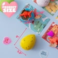 thumbnail image 4 of JOYFY 30 Packs Valentines Day Cards with Hatch Growing Dinosaur Eggs Toys with hangers for Valentine Kids Party Favor, Classroom Exchange Prizes, Valentine’s Greeting Cards, 4 of 7