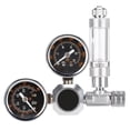 thumbnail image 2 of CO2 Aquarium Regulator with Dual Gauge Display, Bubble Counter and Check Valve for Perfect Growing Conditions, 2 of 8