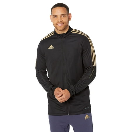 adidas Men's Standard Tiro Track Jacket, Black, 3X-Large