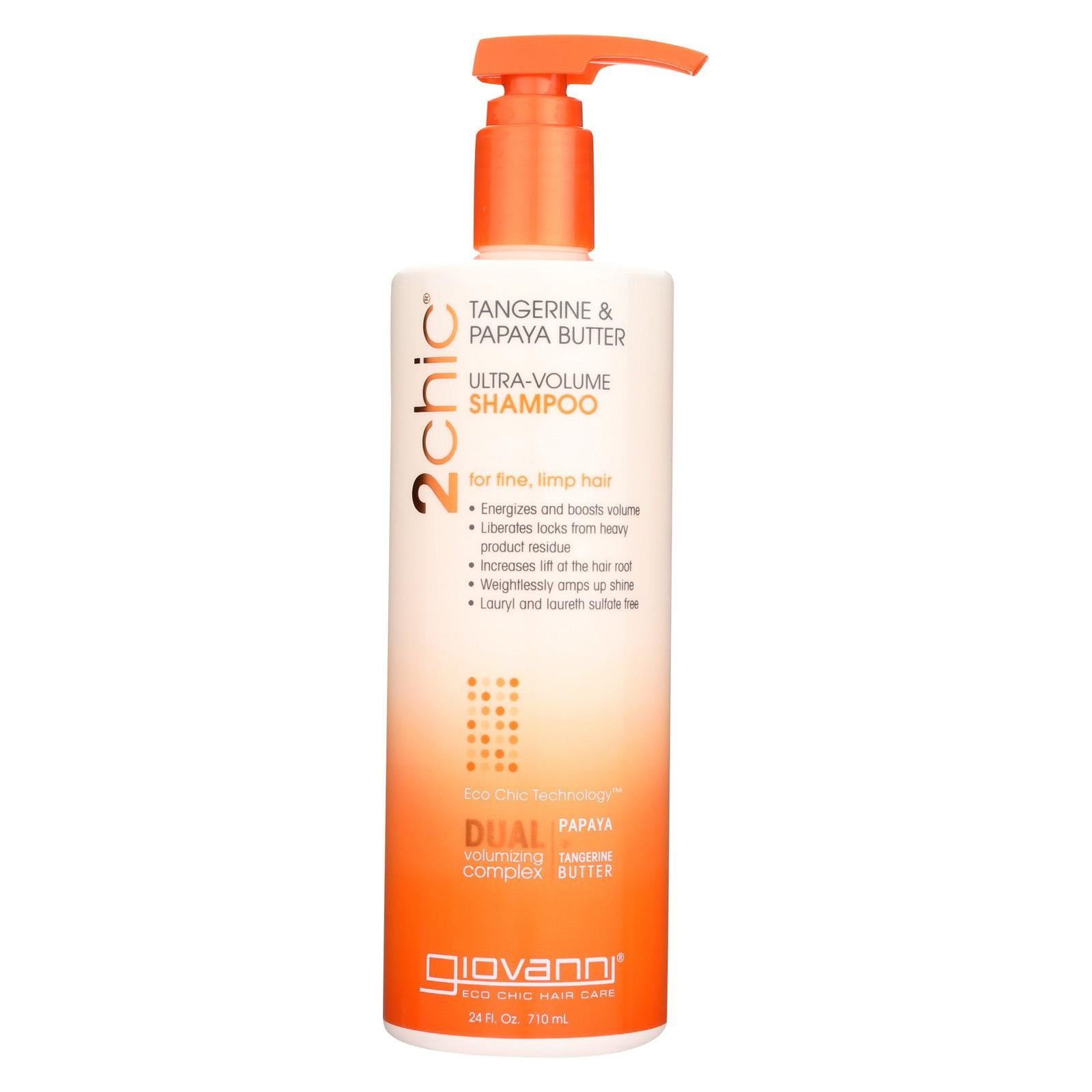 Giovanni Hair Care Products 2chic Shampoo Ultravolume Tangerine And
