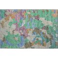 thumbnail image 2 of Addison Rugs Mayfield Premium Machine Washable Transitional Geometric Green Rectangle Rug, 1'8" x 2'6", 2 of 6