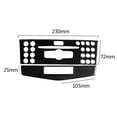 thumbnail image 4 of Carbon Fiber Console CD Panel Trim for C Class W204 2007-2010, 4 of 5