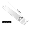 thumbnail image 3 of MOPOOR 3 PCS Flip Vial Cap Stainless Steel Remover Oral Liquid Seal Opener Bottle Openers for Beer Bottle Can Jar Lid Oral Liquid Cap Tool for Pharmacies Home Use, 3 of 7