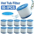 thumbnail image 2 of Type VI Pool Filter Replacement Swimming Pool Filter for Flowclear Size VI Filter Cartridge Lay-Z-Spa for Intex Filter, 2 of 5