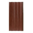 thumbnail image 3 of Spectrum Woodshire Folding Door 36"wide x 96"high Solid Core Vinyl Laminated MDF Mahogany color, 3 of 4