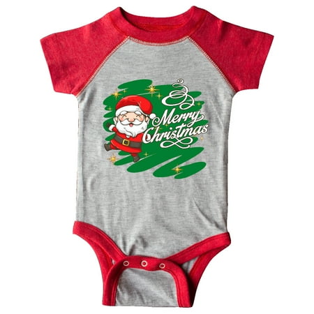 

Inktastic Merry Christmas Sparkle Gift Baby Boy or Baby Girl Bodysuit