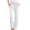 White, variant on HNMKIU Women's Casual Trousers Comfortable Elastic Waist Pants for Daily Wear Versatile Loose Fit Workout Bottoms for Effortless Style and Movement