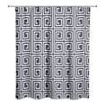 thumbnail image 2 of Creative Products Navy Square Maze 71 x 74 Shower Curtain, 2 of 2