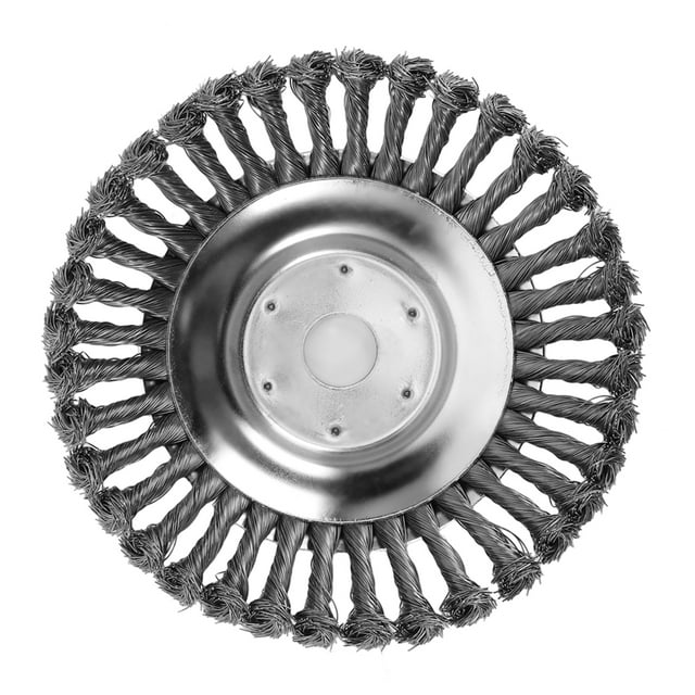 Derusting Weeding Wheel,Weeding Wheel 8Inch NonRust Grass Strimmer Head Trimmer Weed Cutter Rugged and Tough