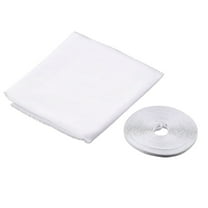 Wovilon White Door Fly Insect } Curtain Fly Screen Window Net Mesh