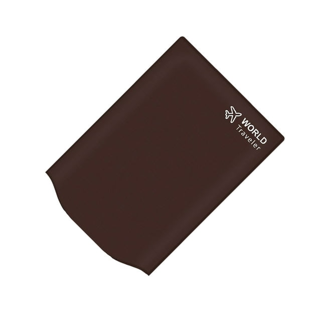Bewildely Cubierta de equipaje de viaje no tejida Color sólido impermeable desmontable maleta bolsa Protector accesorios café 30 pulgadas Type2 NO2