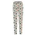 thumbnail image 3 of Gibobby Leggings estampados para mujer Leggings de moda de otoño e invierno para mujer, 2024pantalones con estampado navideño informal(Azul claro,XG), 3 of 4