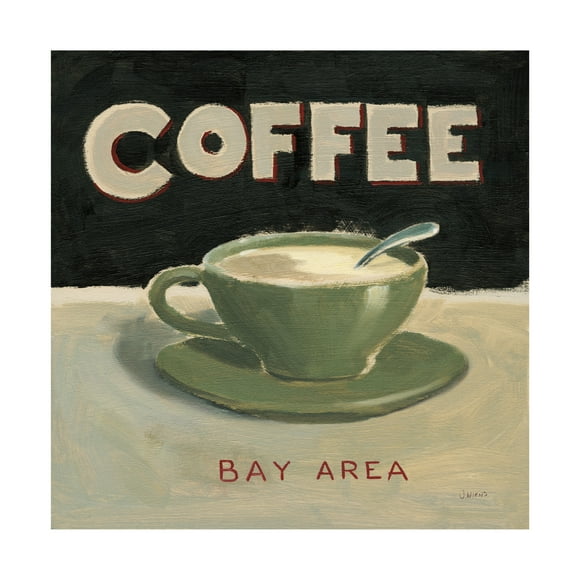 James Wiens 'Coffee Spot III' Canvas Art
