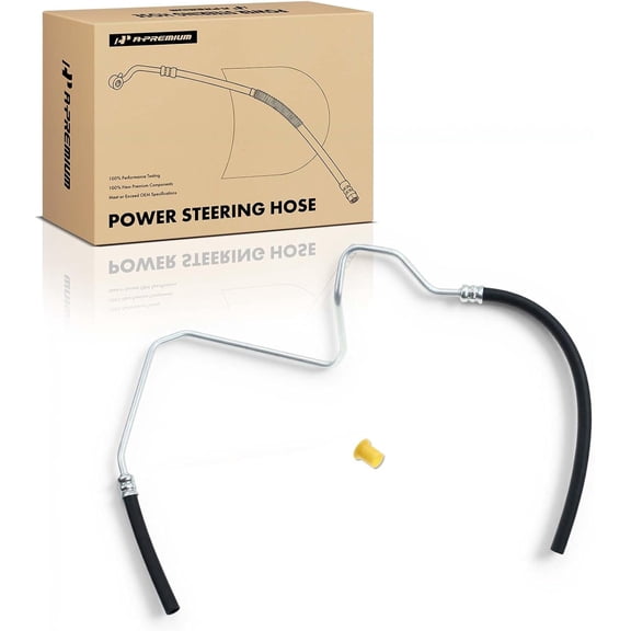 A-Premium Power Steering Reservoir line Hose Compatible with Ford F-150 2004-2008, F-150 2009 V6 4.2L & Lincoln Navigator 2009 V8 5.4L, Mark LT 2006-2008 V8 5.4L, Cooler To Reservoir