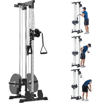 Mikolo Cable Crossover Machine, Home Gym Wall Mount Station, 200