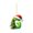 G, variant on Loyerfyivos 26 Green Alphabet Ornaments for Christmas Tree Initial Letter Santa Claus Pendant with Xmas Tree Mini Monogram Hanging Decorations for Christmas Tree Party Gifts DIY Decor (V)