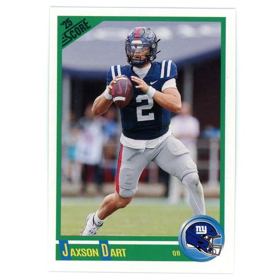 NFL 2025 Panini Score Football Anniversary Jaxson Dart #9 [Rookie]
