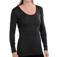 thumbnail image 1 of 32 DEGREES Résistant aux Intempéries Femmes Manches Longues Col Rond TG Noir, 1 of 3