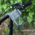 thumbnail image 3 of SIEYIO Motorcycle Phone Holder Handlebar Mounted Cellphone Cradles Shockproof Stand Holder for Scooter Bike 360 Degree Rotating, 3 of 12