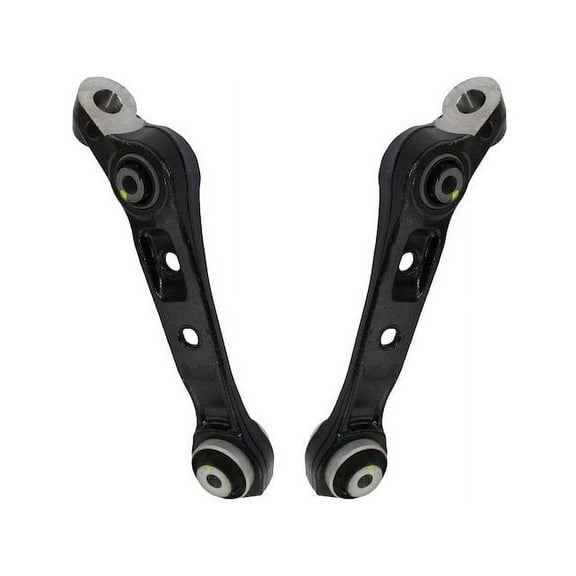 Front Lower Rearward Control Arm Set - Compatible with 2011 - 2016 BMW 535i 2012 2013 2014 2015