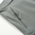 thumbnail image 6 of Man's Drawstring Sweatpants Waterproof Quick Dry Hiking Trousers Multi Pockets Gym Workout Pants (L, Gray), 6 of 7