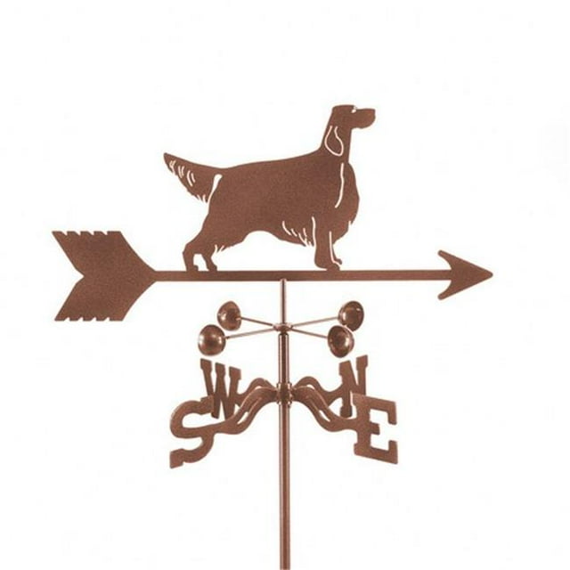 EZ Vane EZ1419-GR Setter Dog Weathervane with Garden Mount