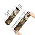 thumbnail image 4 of Naloa American Wildlife Deer Forest Ankle Socks for Women Non Slip Socks No Show Socks Classic Low Cut Casual Socks Casual Socks, 4 of 7