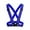 Blue, variant on SENRISE Hi Vis Security Reflective Elastic Straps Reflective Vest Adjustable Belt High Visibility Universal