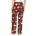 thumbnail image 3 of Pajama Pants Women, Coffee Cups Sweatpants Soft Sleep Lounge Pants, Casual PJ Bottoms Pants with Pockets, 3 of 5
