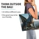 thumbnail image 2 of Balery Wild Blue Cool Dragon Bolsa Tote Estilo Estético con Cremalleras, Bolsa de Hombro, Bolsa de Compras Grande y Plegable, 2 of 8