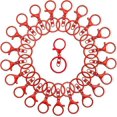 thumbnail image 1 of Lobster Claw Clasps for Keychains 24Pcs Metal Large Lobster Claw Clasps Flat Split Key Chain Rings Bag Charm Clip Keychain Clip Hooks for DIY Key Chain Supplies Accessories.,Red, 1 of 4