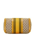 thumbnail image 3 of Pre-Owned Gucci GG Canvas Sherry Line Shoulder Bag 247205 Beige Yellow Leather... (Fair), 3 of 19