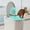 Blue, variant on Cat Toilet Seat Training Kit | Toilet Traiining System | Teach To Use | Reusable Thrainer | Trainig Seat Tool | for Pet Cleaning Home Decor