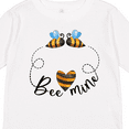 thumbnail image 4 of Inktastic Valentine’s Day Bee Mine Cute Bees and Heart Boys or Girls Long Sleeve Toddler T-Shirt, 4 of 5