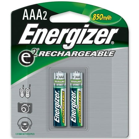 - Energizer AAA Rechargeable Nickel Metal Hydride Battery - 2 Pack