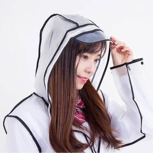 Raindrops Heavy Duty Poncho EVA Waterproof 1Pack Design for Adults Camping Hiking Fishing